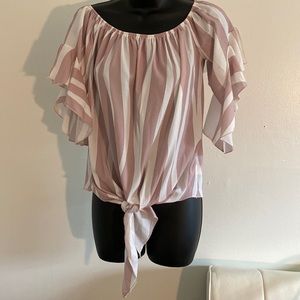 Casual 3/4 sleeve blouse Large